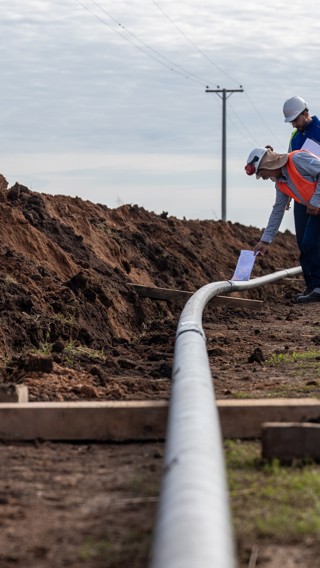 Litoralgas avanza en la puesta en funcionamiento del Gasoducto Regional Centro II